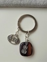 MUSICAL KEYRING HUSLE NOTE DARČEK EBENY MUSIC