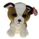 Pupilki (Ty Beanie Boos): Hugo buldog, 15 cm