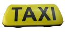 KOHÚT TAXI LAMPA GAPA MAGNET žltý škorec 35 cm