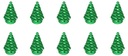 LEGO Plant Christmas Tree Green 2435 6268823 - 10ks