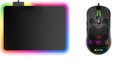 J900 LIGHT DRÔTOVÁ MYŠ + RGB PAD B