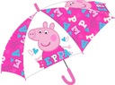 PEPPA DÁŽDNIK TRANSPARENTNÝ DÁŽDNIK PEPPA PIG PIG