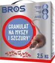 Bros GRANULÁTY JED PRE MYŠI A POKRKANY 2,5 kg