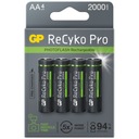 4x batérie GP ReCyko PhotoFlash AA R6 2000mAh