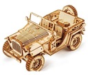 3D DREVENÝ PUZZLE VOJENSKÝ JEEP [PUZZLE]