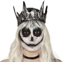 CROWN Latex DARK Evil QUEEN Grey Demon Dead Man King Halloween Ball