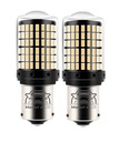 1 ks - P21W 144 SMD LED 4014 BA15S canbus 1156 WS