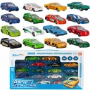 Set Resoraki Cars Metal Cars 16 ks