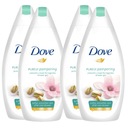 Dove Delicate sprchový gél Magnolia 4x 750ml