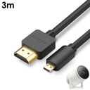 Micro HDMI kábel 3m Samsung Freestyle projektor