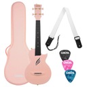 Ukulele Cascha Carbon Fiber Set Pink HH 2288