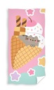 PUSHEEN ICE CREAM plážová osuška 140x70cm, BAVLNA 100%