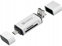 Sandberg čítačka kariet USB-C+USB+MicroUSB