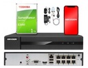 PoE DVR Hikvision NVR-8CH-POE pre IP kamery