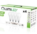 4x LED žiarovka E27 18W = 150W 2500lm 4000K LUMILED