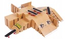 RAMP + FINGERBOARD SKATEPARK SET + Board Pack