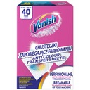 Vanish Color zachytávajúce utierky na bielizeň 40p