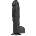 BIG BLACK DILDO REALISTIC PENIS 32cm