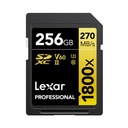 Profesionálna 1800 UHS-II U3 ​​karta Lexar SDXC 256 GB