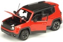 KOVOVÝ MODEL AUTO JEEP RENEGADE TRAILHAWK WELLY