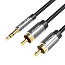 VENTION KÁBEL AUDIO KÁBEL MINI KONEKTOR 3,5 MM SAMIČKA NA 2X RCA SAMIČKA 1,5 M