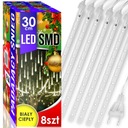 METEOROVÉ LED LAMPY SNEH PADAJÚCI CILS VIANOČNÉ OSVETLENIE 30 CM IP44