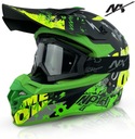 NAXA SET PRILBA C9/O + OKULIARE NX CROSS OFF-ROAD r.S.