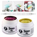 2x SPIDER GEL výber vzorov uv gélových dekoračných sond