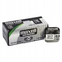 Strieborná batéria MAXELL 317 SR516SW SR62 10 KS