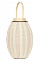 Lucerna lampa biela/ecru 34x23cm Koopman