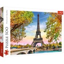 Puzzle 500 dielikov Romantické parížske kluby Eiffelovej veže