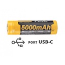 BATÉRIA FENIX 21700 5000mAh 3,6V ARB-L21U USB