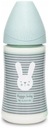 Suavinex Fľaša Rabbit lines mint 270ml Hygge 3+