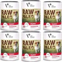 Raw Paleo Puppy Monoprotein Hovädzie mäso 6 x 400 g