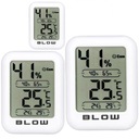 3X METEOROLOGICKÁ STANICA POČASIE IZBOVÝ TEPLOMER HYGROMETER MINI MAGNET SET