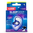 Špunty do uší na spanie ALPINE SleepDeep, veľkosť M/L, biele