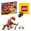 LEGO NINJAGO 71793 Drak, ktorý sa premení na vlnu ohňa