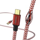 Hama USB - micro USB kábel 1,5m opletený 3A