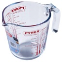 Kuchynská kanvica Pyrex s odmernou stupnicou a rukoväťou, 0,5L