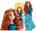 DISNEY PRINCESS PRINCESS MERIDA BÁBIKA v lesklých šatách