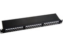 Patchpanel STP kat.6 19 palcový 1U 24xRJ45 LSA