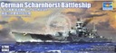 Scharnhorst - Trumpeter 06737 mierka 1/700