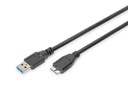 KÁBEL USB 3.0 MICRO USB-B NA DISK 3m