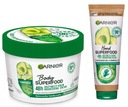 Sada krémov na ruky Garnier Superfood Avocado Oil 75 ml + balzam 380 ml