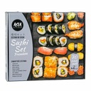 Sushi sada Premium Silver Asia Kitchen, kompletná, stredná veľkosť, 70-80 porcií