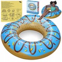 NAFUKOVACÍ MATRAC NA VODNÉ PLÁVANIE DONUT DONUT LARGE XXL 107CM