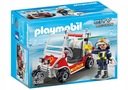 Hasičská hadica PLAYMOBIL 5398 Quad FIRE brigáda