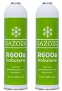 2x chladivo R600a, GAS izobután