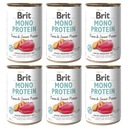 Brit Mono Protein Tuna & Sweet Potato mokré krmivo pre psov 6x400g