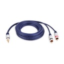 Jack kábel 3,5mm Stereo - 2x RCA VITALCO 7,5m